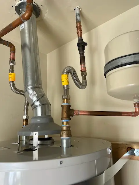 Water heater installation and plumbing repair in East Highlands